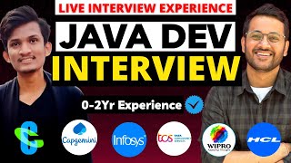 Java Developer Live Interview | Java Developer Interview For Cognizant, Wipro, Infosys, TCS, HCL