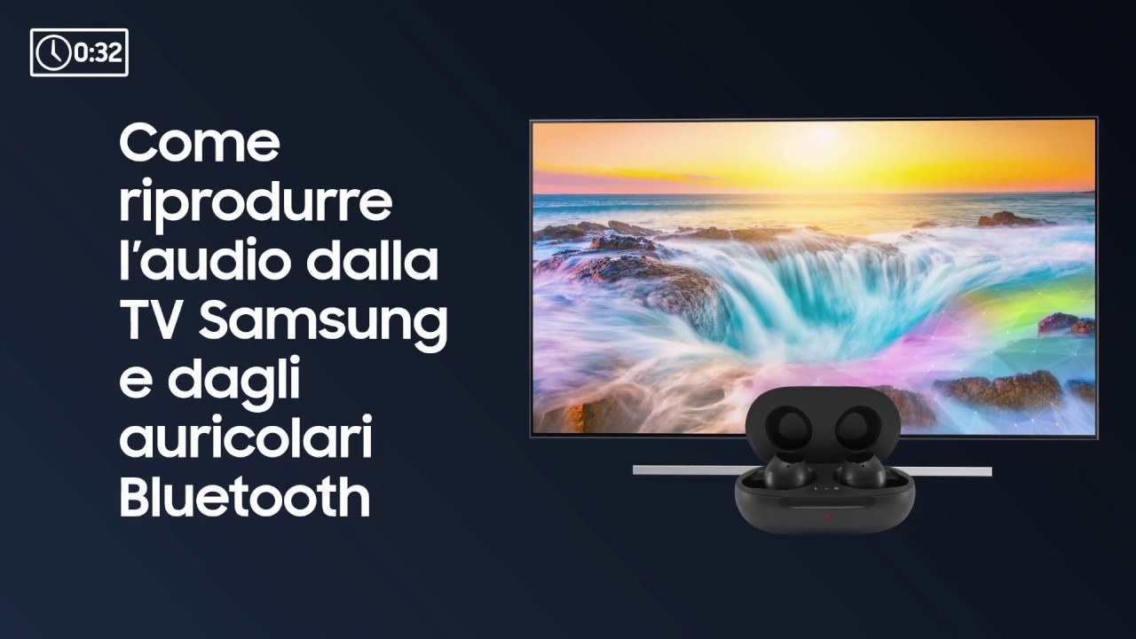 Come usare gli altoparlanti della TV Samsung e gli auricolari Bluetooth  contemporaneamente | Samsung Italia