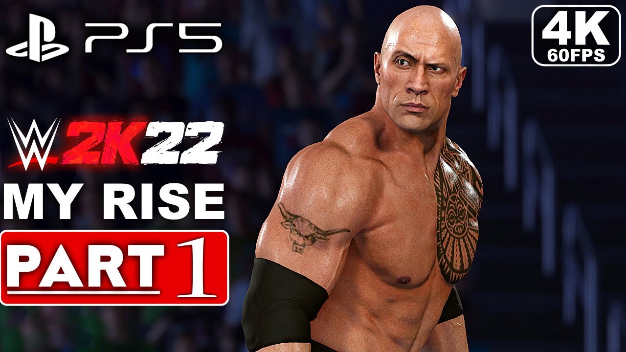 Download WWE 2K22 MyRise Gameplay Walkthrough Part 1 FULL GAME [4K 60FPS PS5] - No Commentary