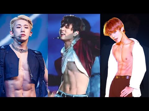 Top 10 Male K-Pop Idols With The Best Abs