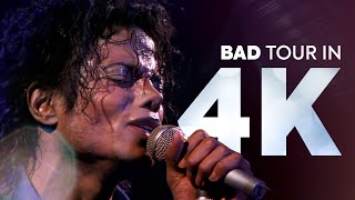 Michael Jackson | Bad Tour 4K