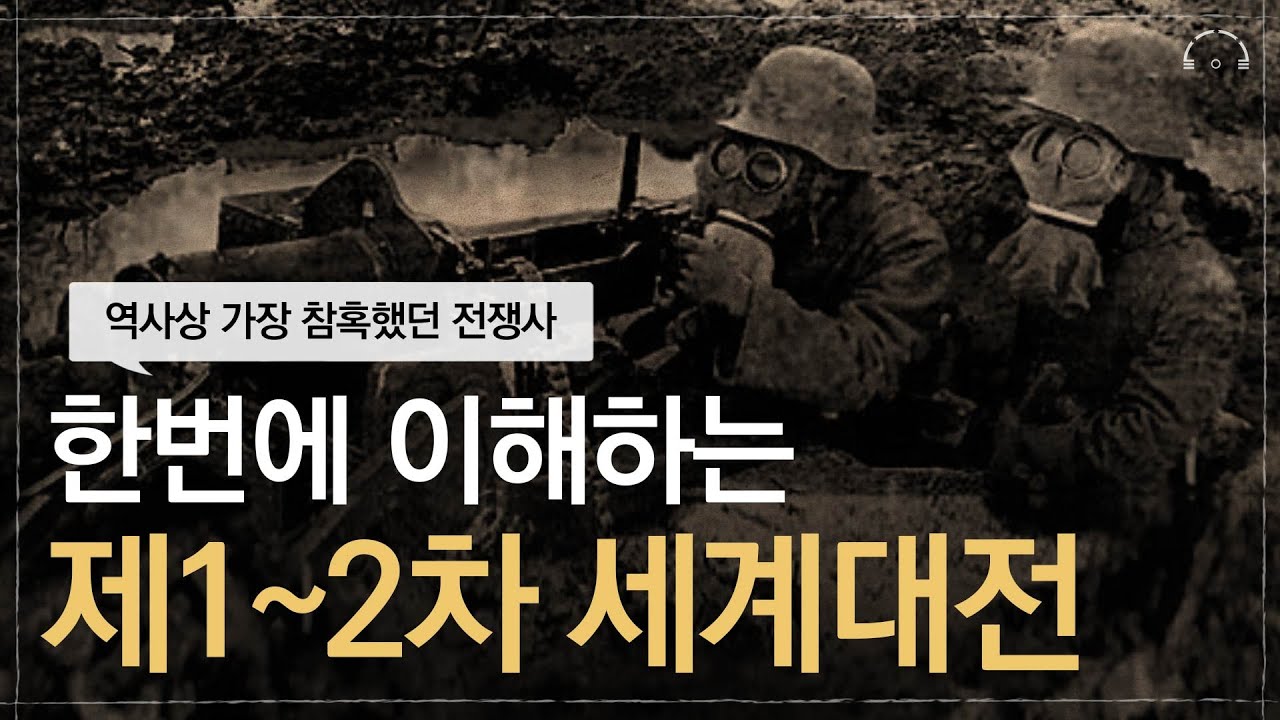 한번에 이해하는 제 1차 & 제 2차 세계대전 요약 | 역사상 가장 참혹했던 전쟁사 | 오디오북