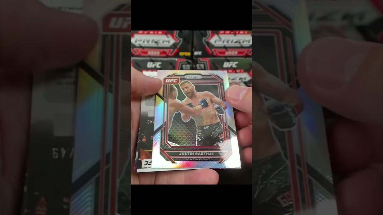 2023 Panini Prizm UFC Brock Lesnar Throwback Signatures Blue! 