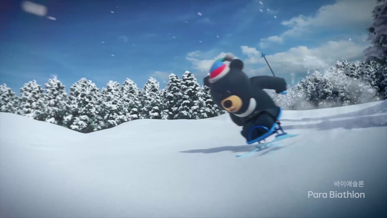 Bandabi, la mascota paralímpica de Pyeongchang 2018 - YouTube
