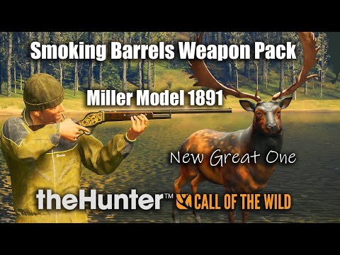 New Great One With Smoking Barrels Weapon Pack - theHunter Call Of The Wild