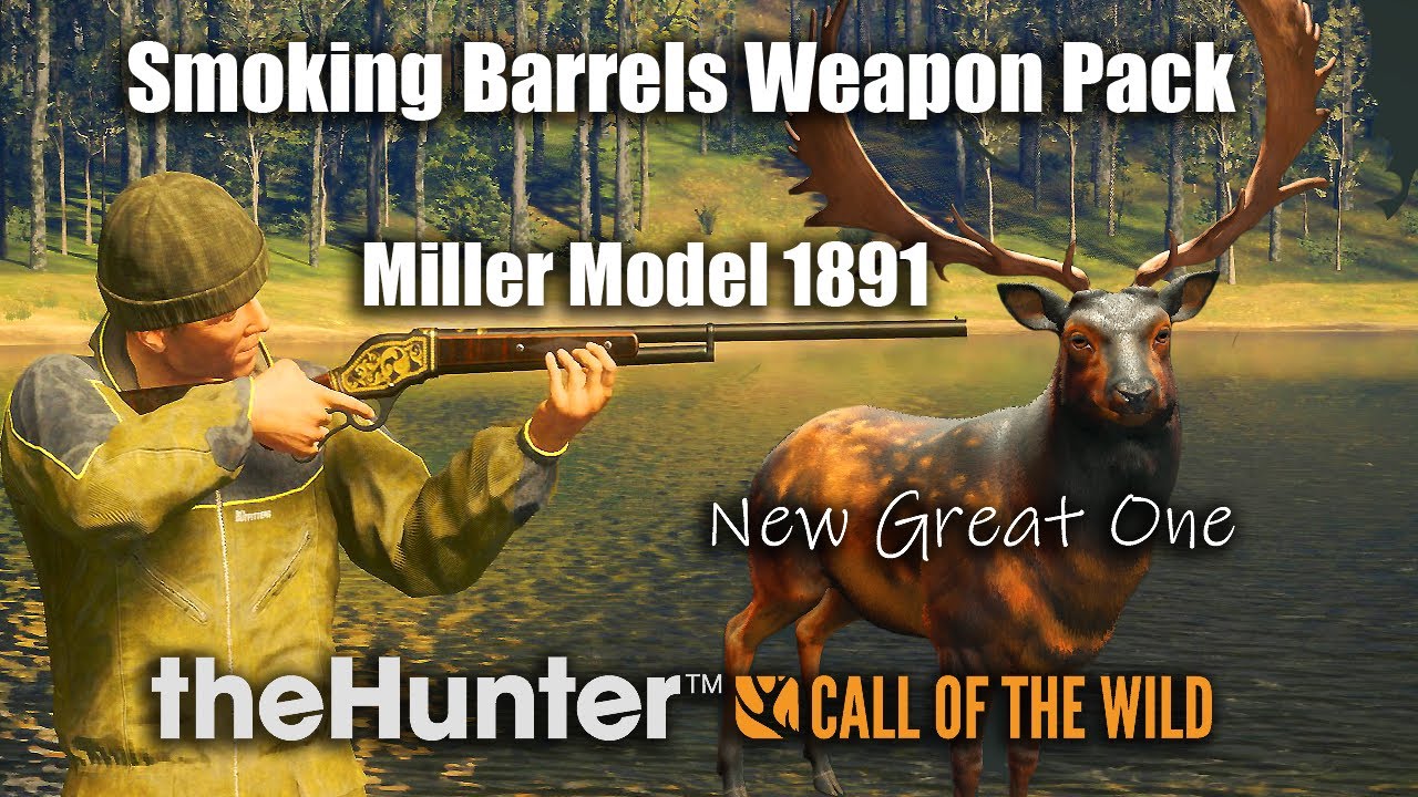 Новый набор оружия Great One With Smoke Barrels — theHunter Call Of The Wild