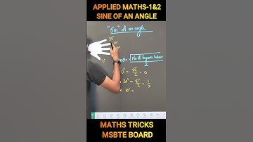 Sine of an angle | Nilesh sir | Maths tricks
