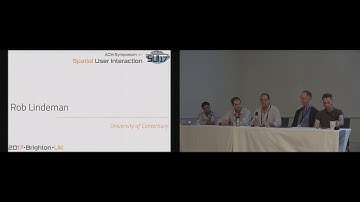 Spatial User Interaction Panel