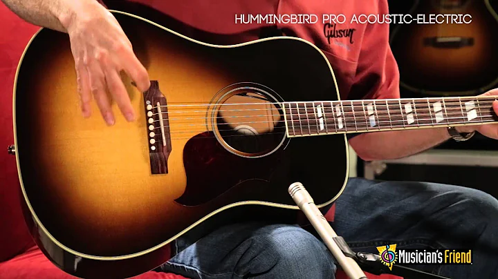 Gibson Hummingbird Pro Acoustic-Electri...  Guitar...