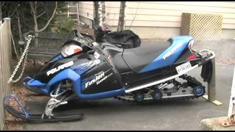 Polaris Fusion 600 HO 2006 Start Up