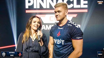 Astralis goes to the GRAND FINAL at Pinnacle Cup 2022 | blameF Interview | CSGO