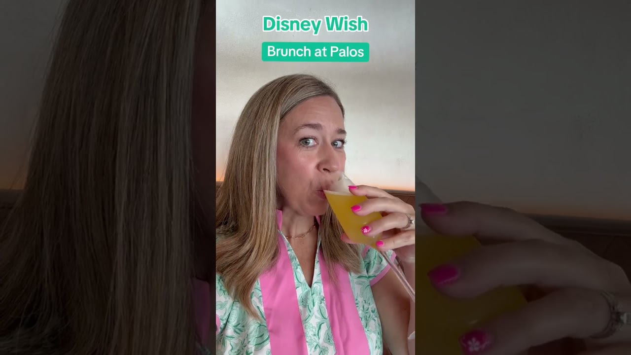 Don’t Miss Palo Brunch on the Disney Wish