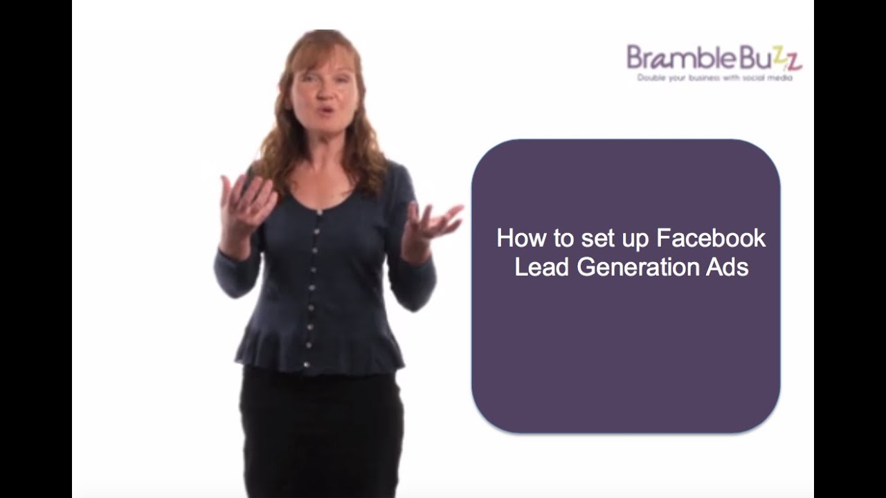 Facebook Lead Generation Ads - how to set them up - YouTube