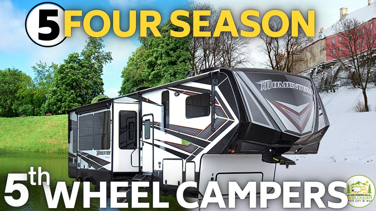 4 Season 5th Wheel Camper Tours and Reviews - YouTube