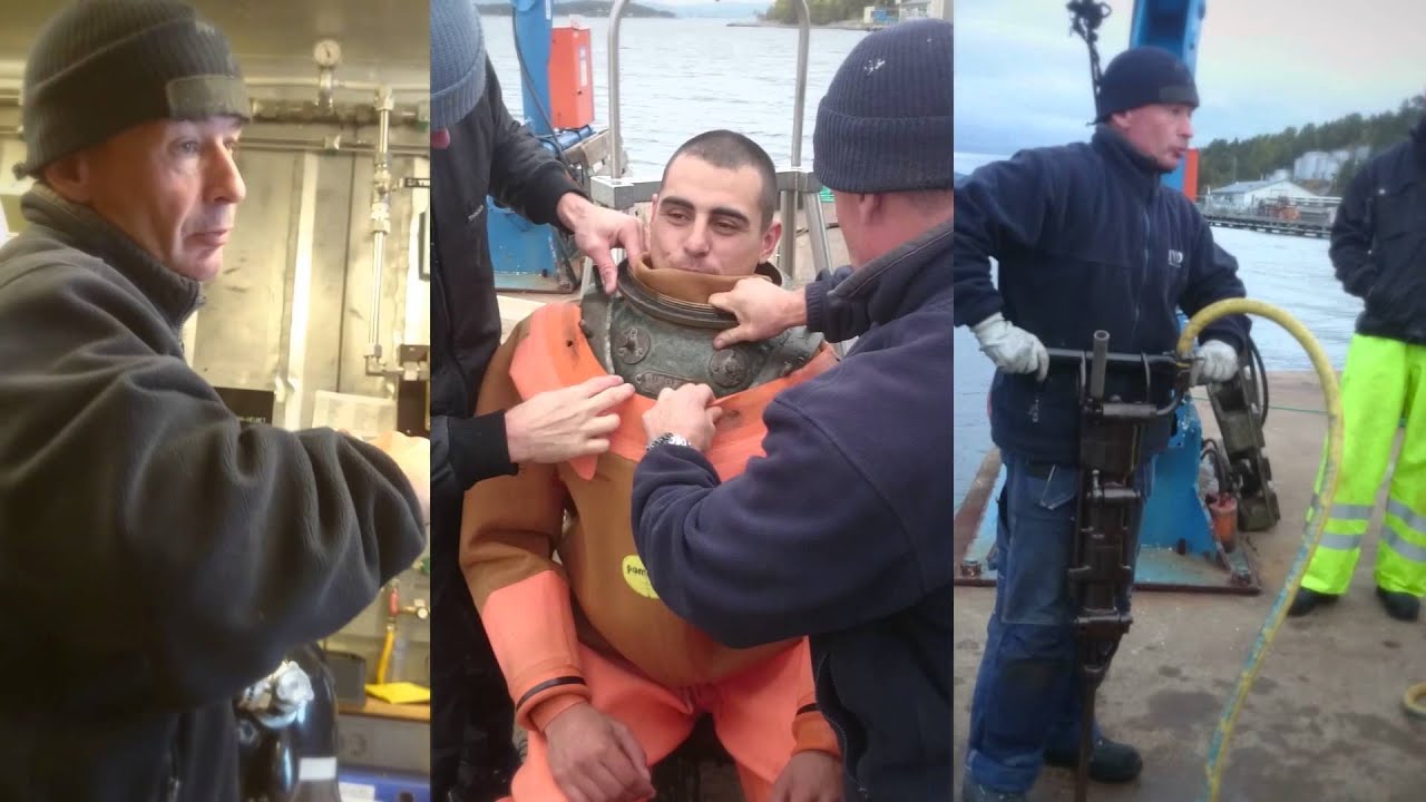 NYD 176 commercial diving Norway YouTube