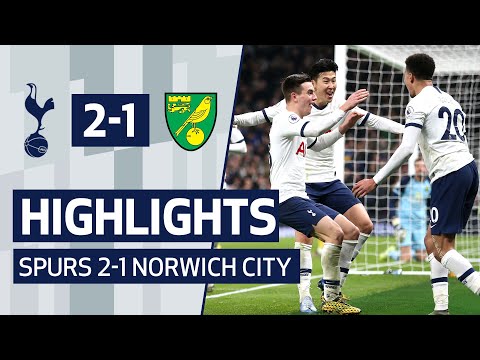 HIGHLIGHTS | SPURS 2-1 NORWICH CITY | Dele and Son seal Norwich win