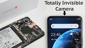How This Incredible Under Screen Camera Works - Axon 30 Teardown