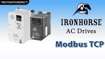 Ironhorse ACN & ACG VFD Modbus TCP Setup from AutomationDirect