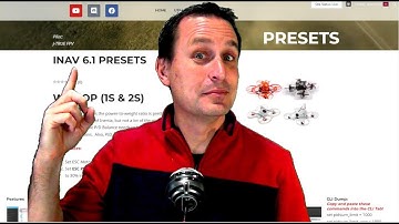 🌟INAV🌟Presets -- & -- BF to iNAV Converter