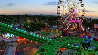 MEGA COASTER Onride POV at EURO FUN PARK Johor Bahru 🇲🇾