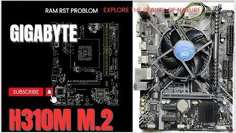 No Display ,GIGABYTE H310 M.2 , Desktop Motherboard , Repairing , Voltage Supply, Missing 1.1v