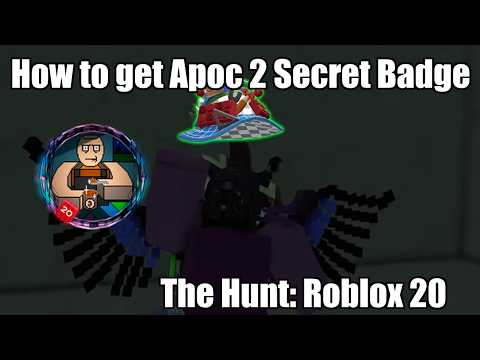 How to get Apocalypse Rising 2 Secret Badge in The Hunt: Roblox 20