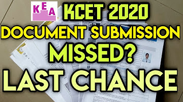 KCET 2020: Last chance to upload documents🟢 | English and Kannada audio| #kcet #document #submission
