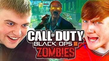 WE MADE ANGRYGINGE RAGE ON BLACK OPS ZOMBIES