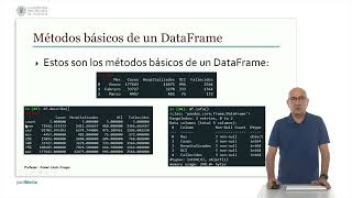 Pandas: Métodos básicos de un DataFrame | 7/77 | UPV