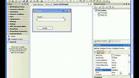 Intelligent Textbox Control Visual Basic 2008 and 2005