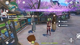 {Inazuma Achievement Quest Chain} ~ How to: "This Novel...Seems Familiar?" ~ Part II