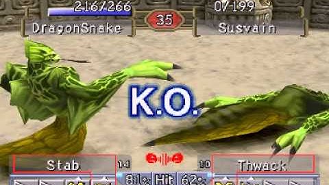 Monster rancher 2 Testing epsxe/fraps