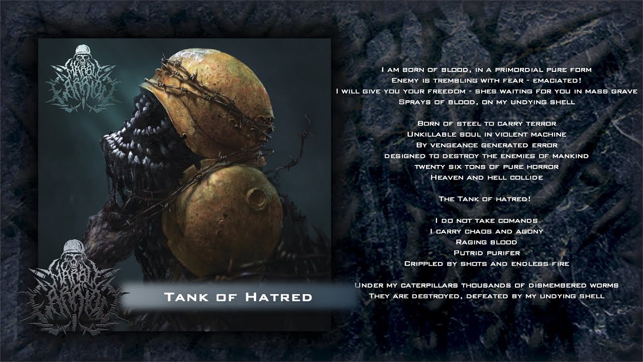 Marble Carrion "Tank of Hatred" [Frozen Hell] 2019