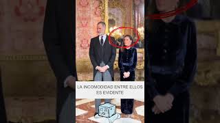 Letizia y Felipe ni siquiera se miran en presentación de cartas diplomáticas en España.SE ODIAN