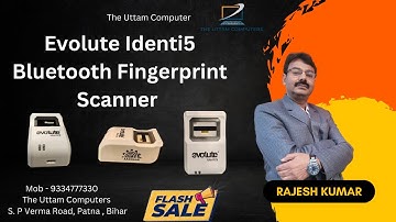 EVOLUTE IDENTI5 BLUETOOTH FINGERPRINT SCANNER | NEW YEAR SPECIAL OFFER