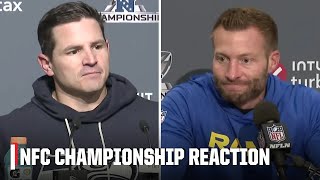Mike Macdonald And Sean Mcvay React To The Nfc Championship Game Nfl On Espn