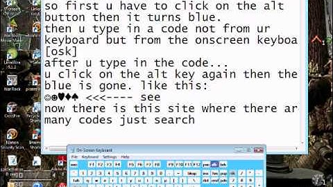 ☺☻♥♪How to do Alt Codes on a Laptop♪♥☻