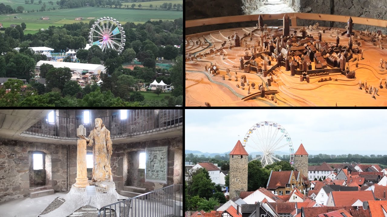 Fritzlar Hessentag 29.Mai 2024  Führung durch den Grauen Turm mit toller Aussicht auf die Stadt
