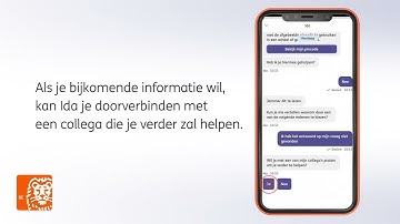 Hoe chat ik met ING via de ING Banking-app?