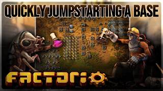 The Human Pack Mule Jumpstart Base | Factorio Playthrough Ep. 1
