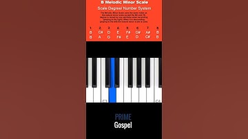 Ear Training with Music Theory: B Melodic Minor Scale