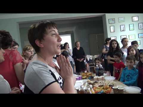 მარინა ზანდარაშვილის მოსწავლეთა გამოფენა ყვარლი N1 საჯარო სკოლაში