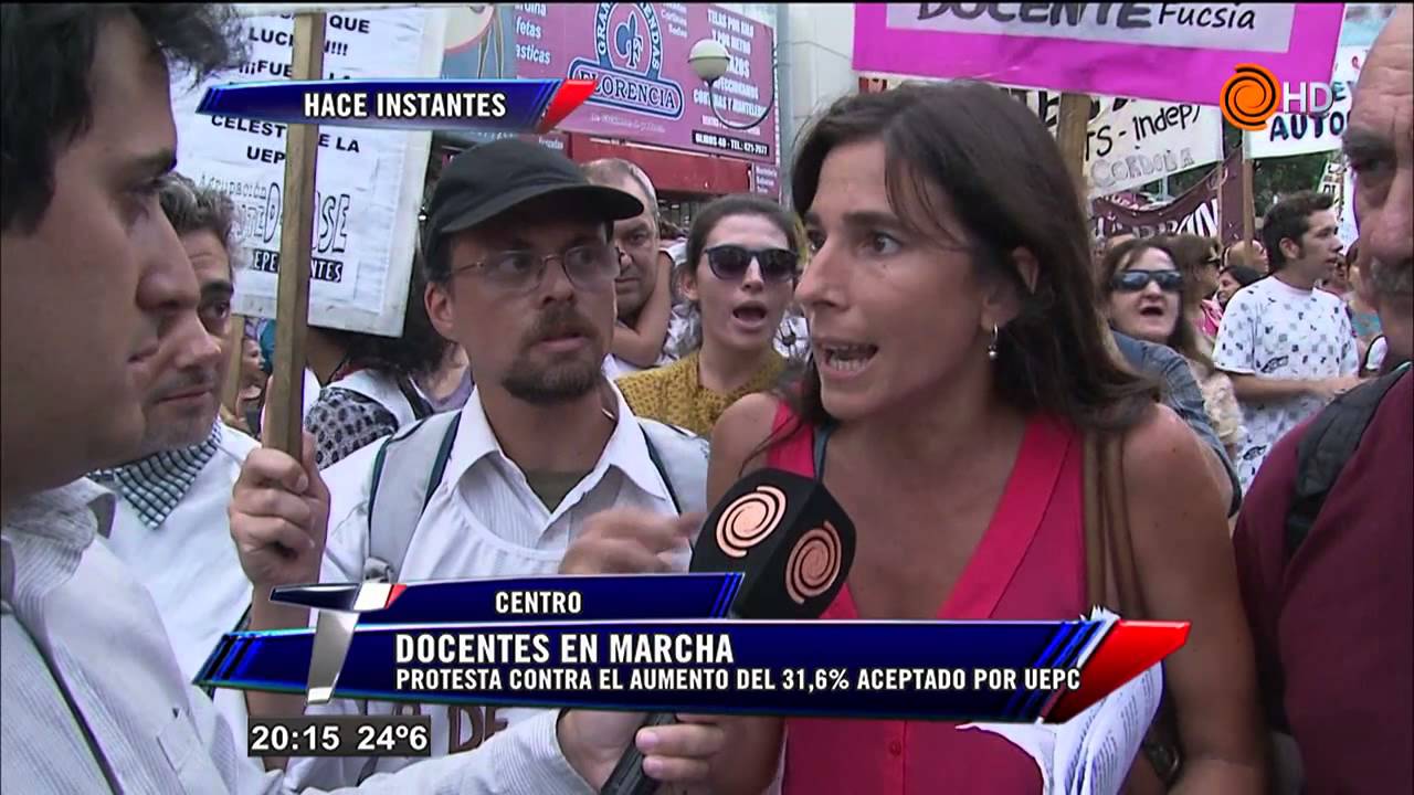 Interna UEPC . Docentes siguen reclamando aumento.#Telenoche - YouTube