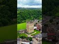 Epic views over Richmond Castle🏰 #richmond #richmondcastle #epic  #fortress #history #england #uk