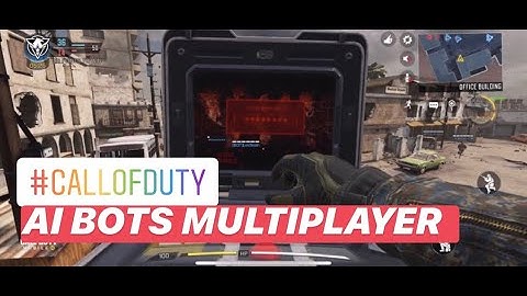 Call Of Duty Mobile - AI BOTS | NUKE Launch | Crossfire Map | DLQ33 Sniper | Shock RC