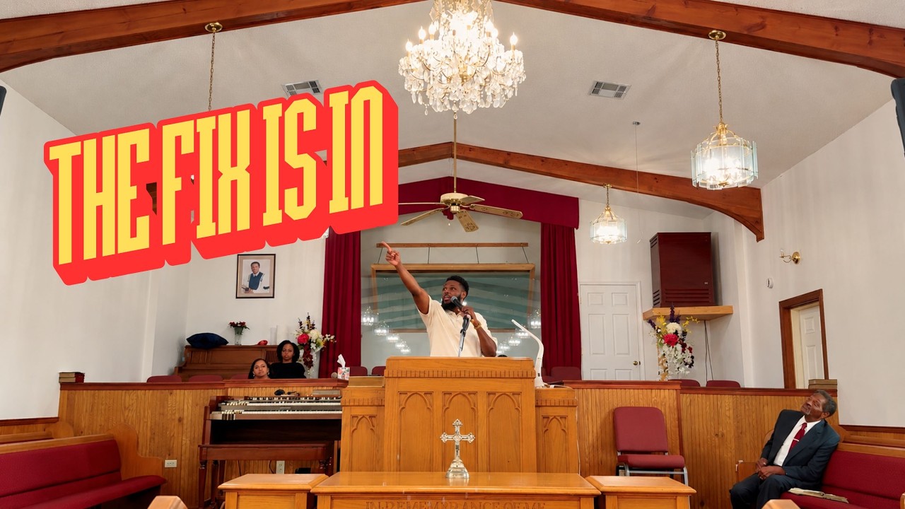 THE FIX IS IN | SERMON BY JERRIN LEVI JONES