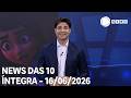 News das 10 - 16/06/2026