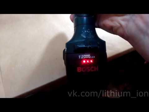 Шуруповёрт Bosch GSR 12-2 на Li-Ion аккумуляторе