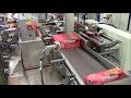 Jomet  automatic packing of biscuit boxes in wraparound cartons