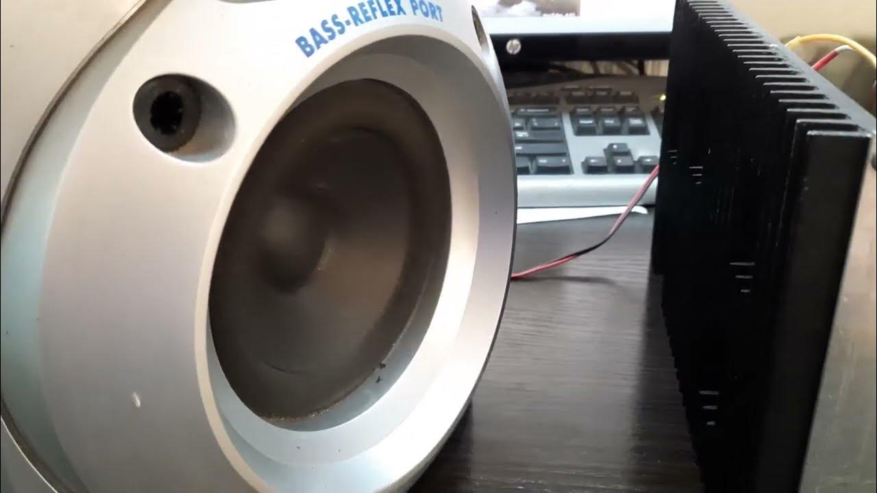 Колонка от музыкального центра Panasonic - YouTube